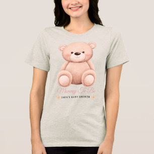 Linda Menina Urso Laranja Mamãe Para Ser Chaveiro