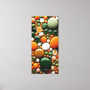 Linda mistura de cores para a impressão de bolas