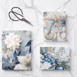 Linda mistura de Natal Azul