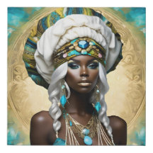 Linda Mulher com Pele Escura