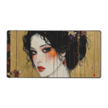 Linda mulher em Kimono