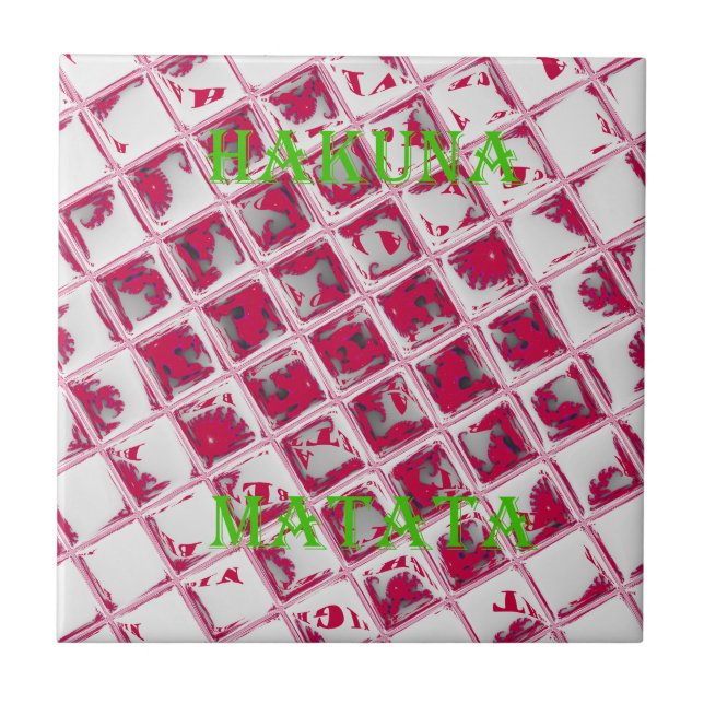 Linda Na moda Vermelha Imagem Espelhada (Frente)