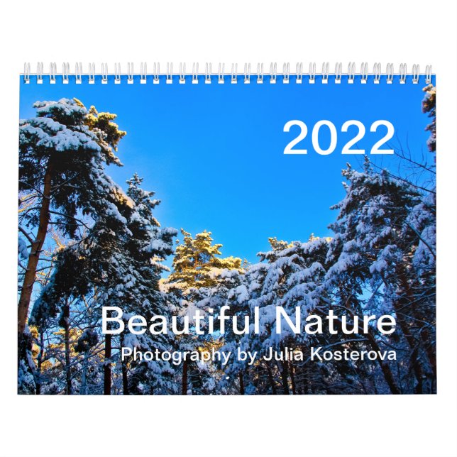 Linda Natureza. Calendário 2022 (Capa)
