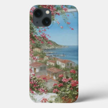 Linda paisagem costeira Itália