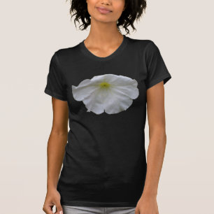 Linda Petunia Branca Meninas T Camisa