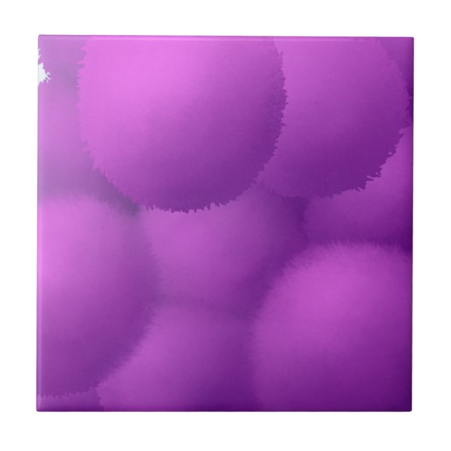 Linda pintura de Flor de Allium Roxo (Frente)