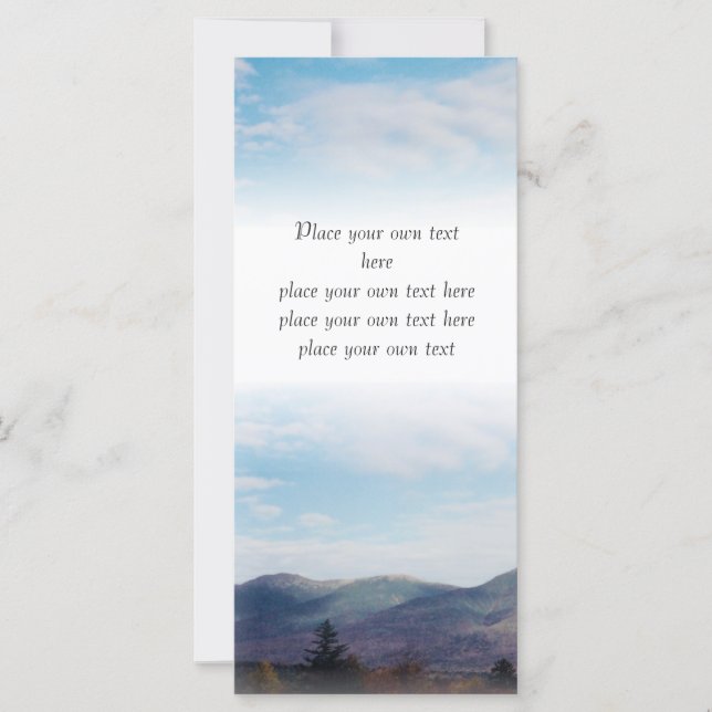 Linda Queda Montanhas Marcador Personalizar (Frente)