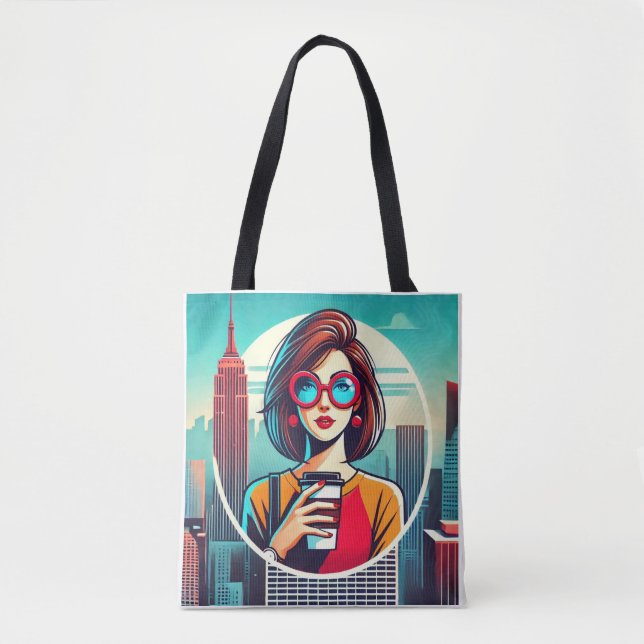 Linda Roberts Chamar Fraudes Sexy Tote Bag (Frente)