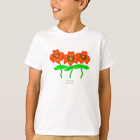 Linda Tigre Lily Boys Camisa Básica Branca