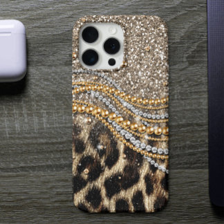 Linda Trendy Leopard Faux Animal Print Case-Mães