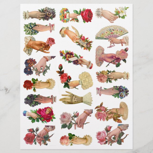 Linda Vintage, Era Vitoriana, Scrapbook Whimsy (Frente)