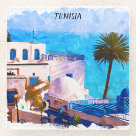 Linda visão do Panorama da Tunísia