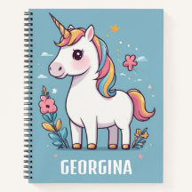 Lindas Crianças Personalizadas do Unicórnio