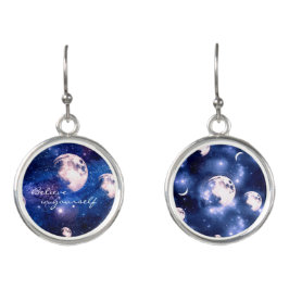 Lindas estrelas da Lua galáxias universo texto per