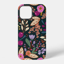 Lindas flores em cores vibrantes Case-Mate iPhone