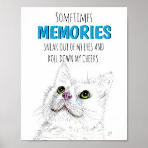 Lindas palavras memoriais de Pet de Perda Poster