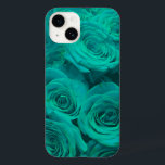 Lindas rosas verdes-lacrimogêneas<br><div class="desc">Delicada Elegância Teal: Um buquê de rosas teais encantadores,  capturando serenidade e graça. Perfeitamente projetado para um toque de sofisticação em qualquer lugar.</div>