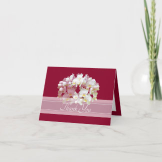 Lindo Agradecimento de Cachos de Orquídeas Brancas