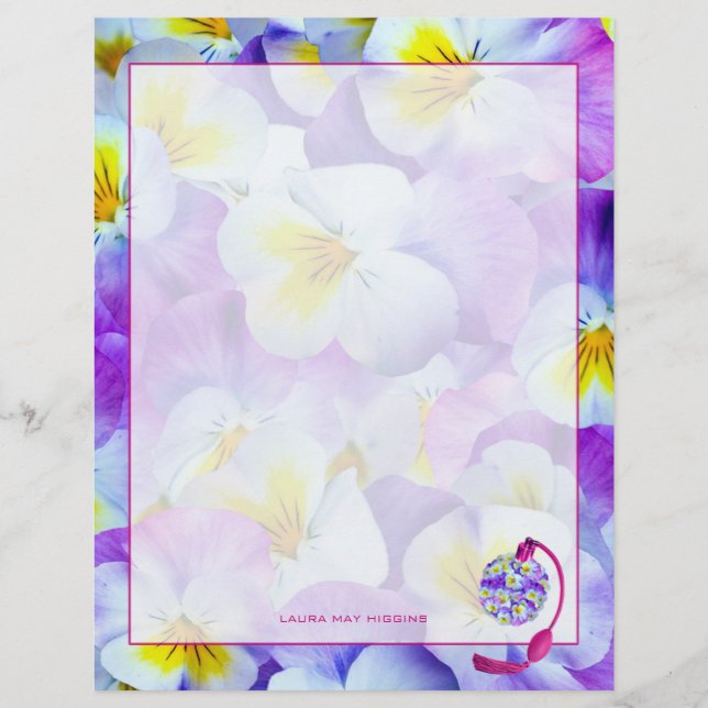 Lindo Atomizador Pansy (Frente)