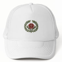 Lindo Boné de Estampa Floral de Arte Folclórica Es
