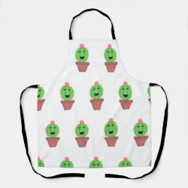 Lindo Cactus Desenho Animado Fofo Suculenta Arte D