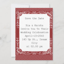 Lindo Cartão Borgonha