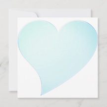 Lindo cartão do dia dos namorados com coração gran