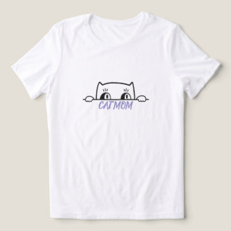 Lindo design simples para mulheres amantes de gato
