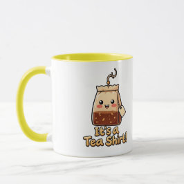 Lindo É Uma Camiseta De Chá Caneca De Café Pun Eng