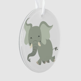 Lindo Enfeite de Acrílico de Elefante de Desenho A