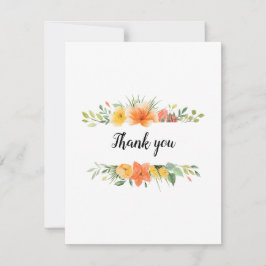 Lindo Floral Agradecimento ou Qualquer Cartão Plan