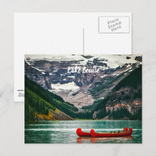Lindo Lago Louise, Canadá - Cartão Postal