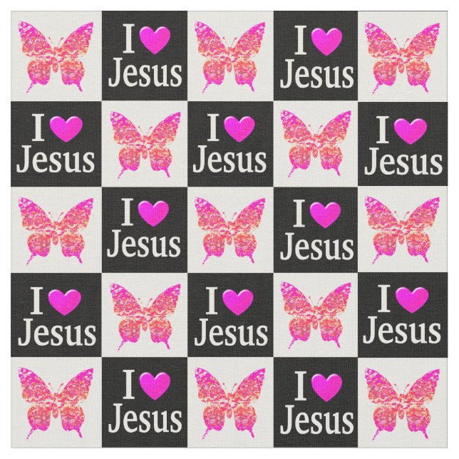 LINDO PINCO BOTÃO EU AMO TECIDO JESUS (Detalhe)