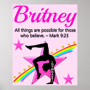 LINDO POSTER DE GIRMÂNSTE CRISTÃO PERSONALIZADO