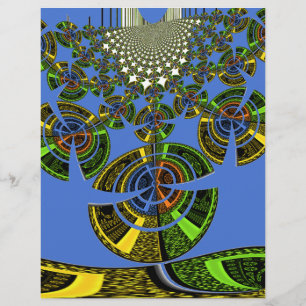 Lindo Vetor Étnico Tradicional Africano Azul