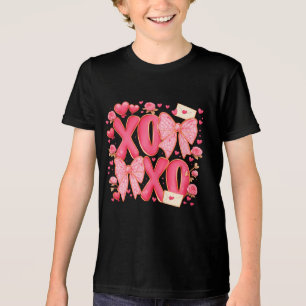 Lindo XOXO Arcos de Valente Corações Rosa Coquette