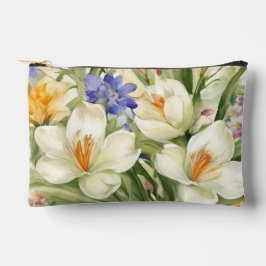 Lindos Crocos Brancos, С Aromáticas Flores de prim