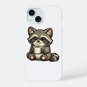 Lindos Guaxinins com Café - Animais Kawaii Aconche