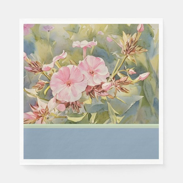 Lindos Pequenos Pinks - Guardanapo de Papel (Frente)