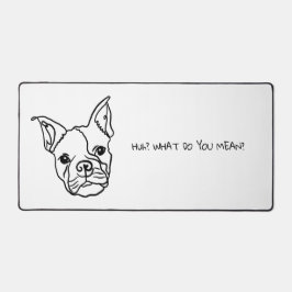 Line Art Frenchie: Seu Texto Personalizado Aqui