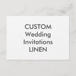 LINEN 100lb 6,25" x convites para casamento de 4,5