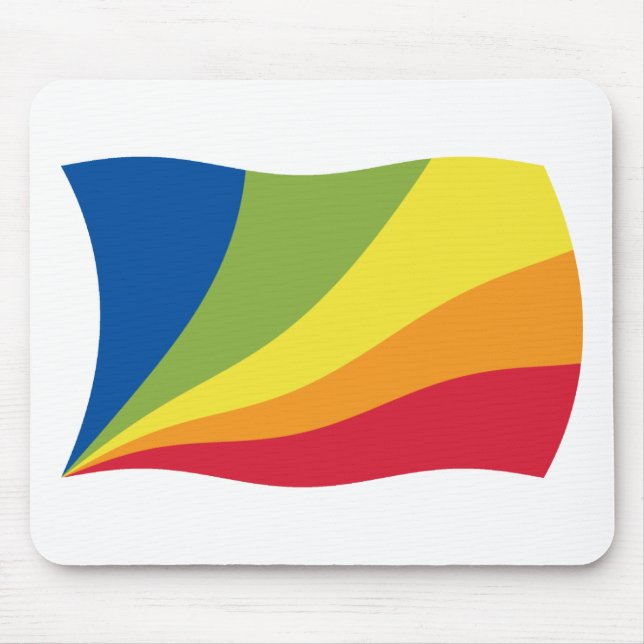 Lingua Franca Nova Flag Mousepad (Frente)