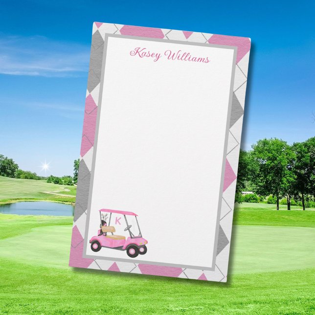 Linguagem Personalizada de Tema de Golfe Rosa Enca (Criador carregado)