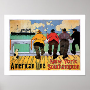 Linha americana poster