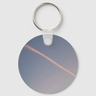 Linha cor-de-rosa chaveiro