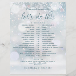 Linha Cronológica do Agendamento do Casamento no i