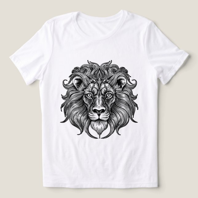 Linha de Arte Leão (Design frontal)