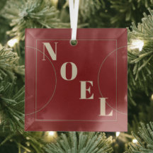 Linha de Bronze de Arco Vermelho Clássico Noel Mod