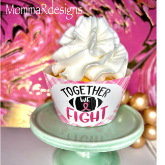 Linha de cupcake do cancer da mama, linha de cupca