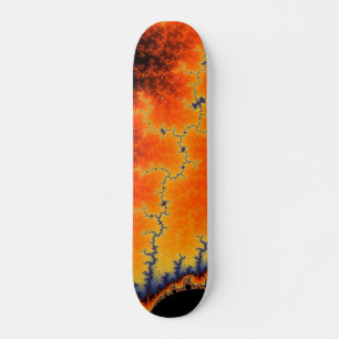 Linha de Falha em Chamas Skateboard